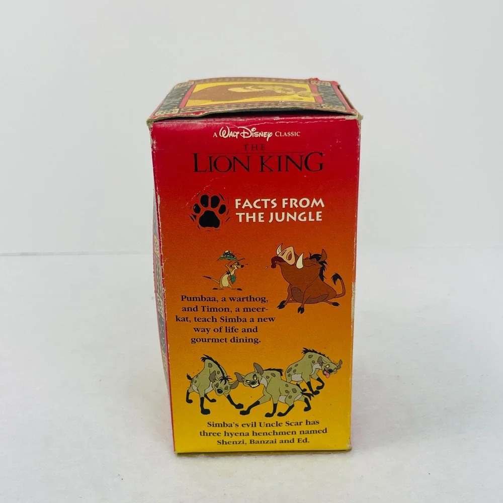 Vintage 1994 Disney Lion King Burger King Coca-Cola Collector Glass Series 3 Box